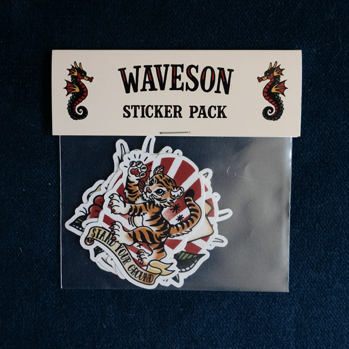 PACK 5 STICKERS NORTH STAR