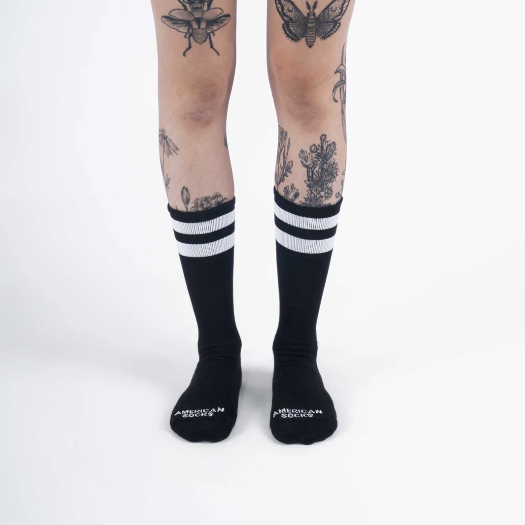 BACK IN BLACK CHAUSSETTES