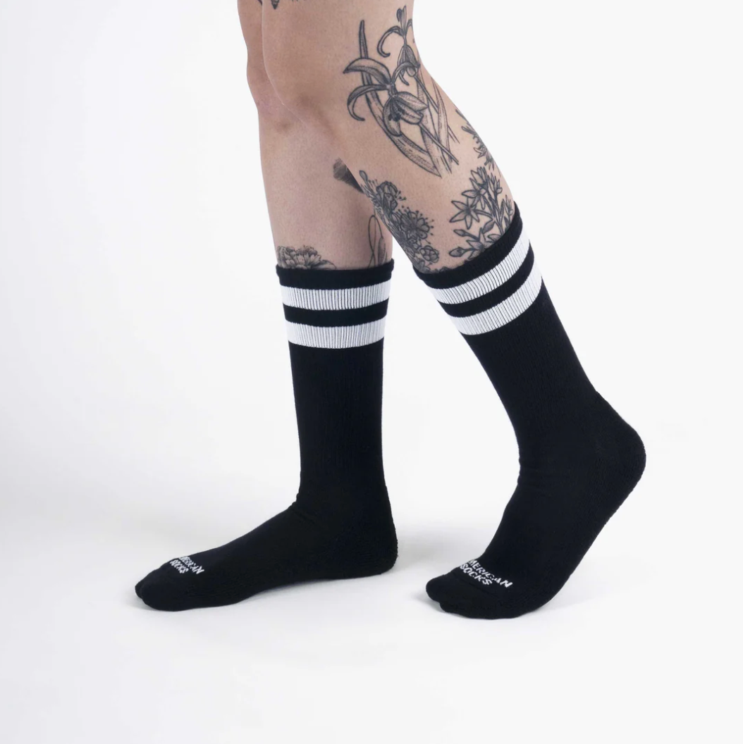 BACK IN BLACK CHAUSSETTES