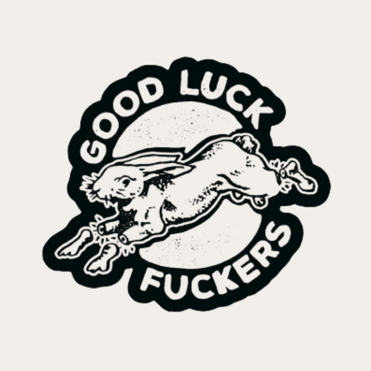 GOOD LUCK STICKER