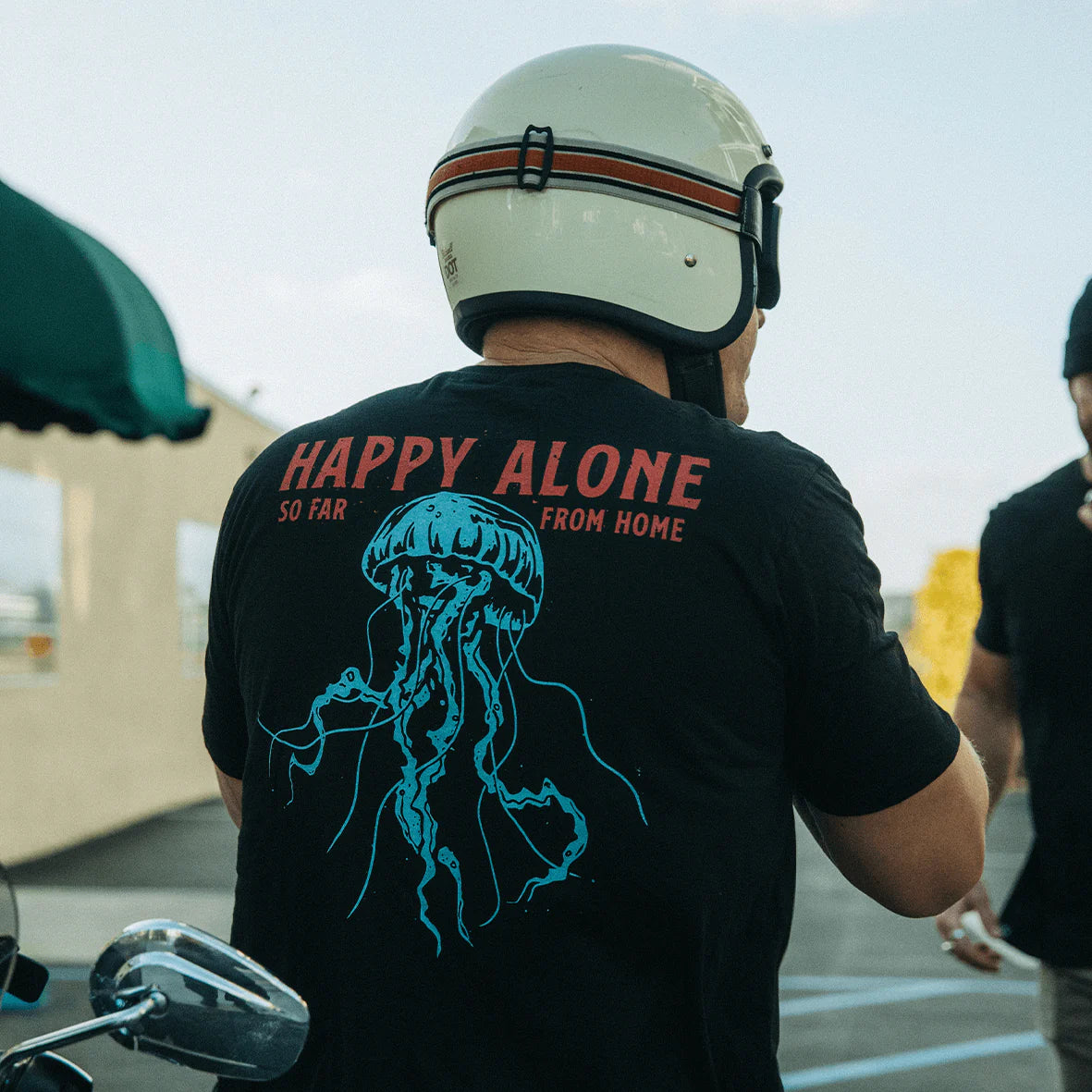 HAPPY ALONE T-SHIRT