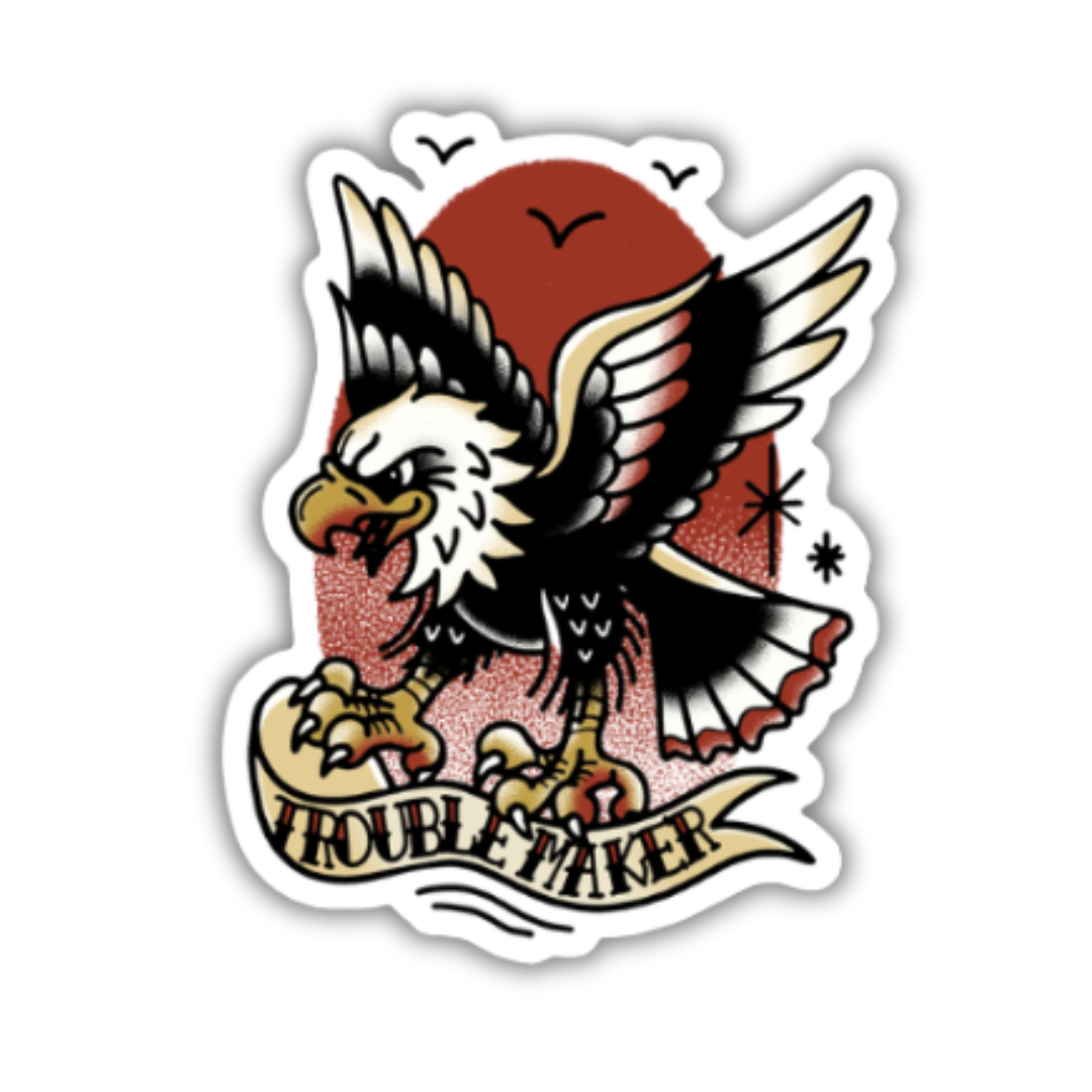 PACK 5 STICKERS NORTH STAR