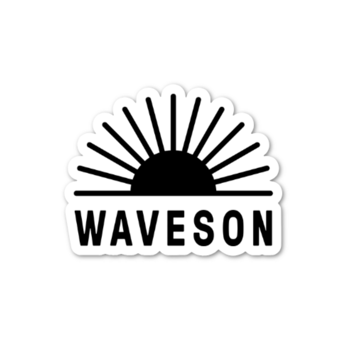 WAVESON STICKER